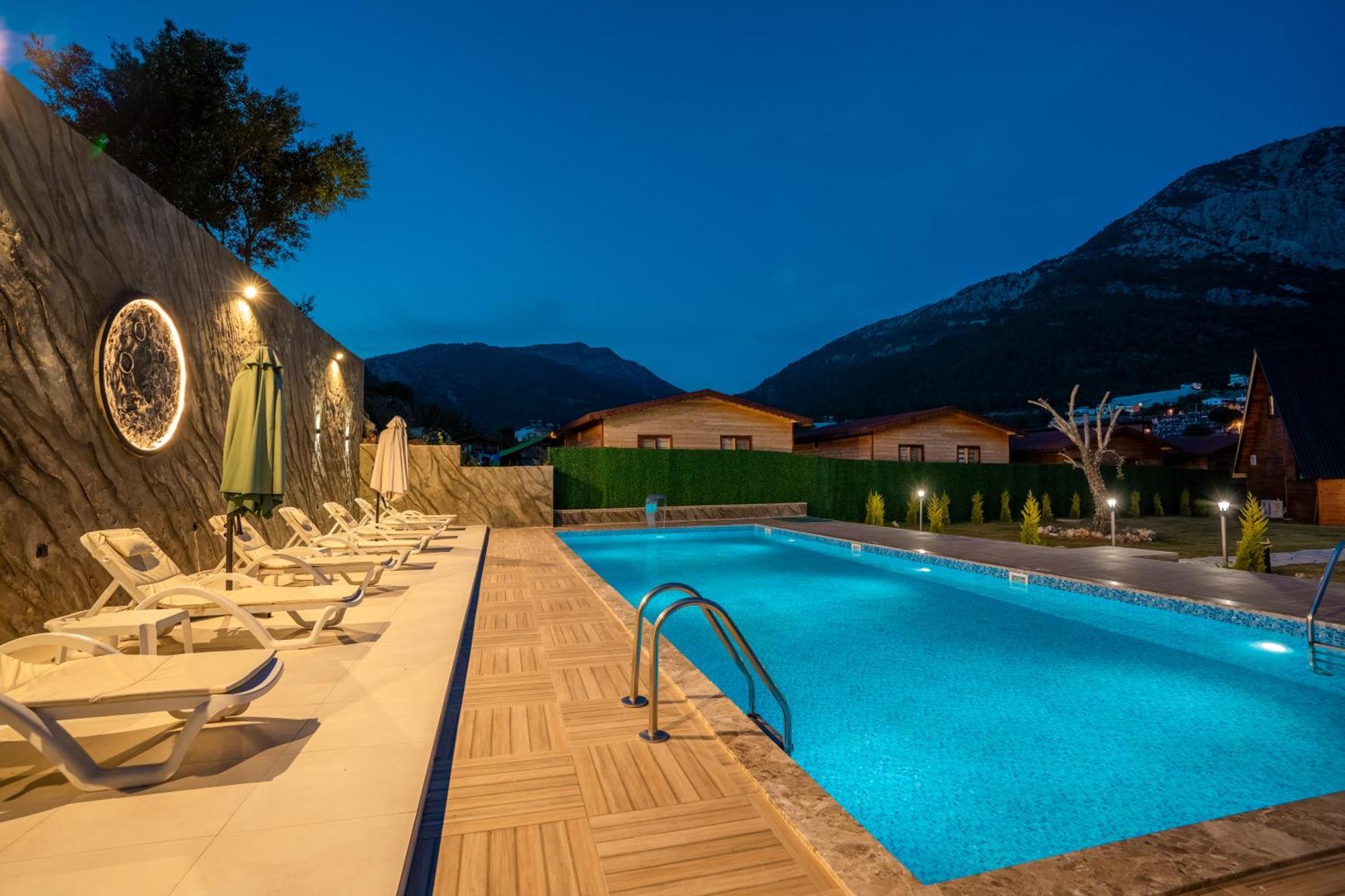 Karaöz Sapphire Bungalows Kumluca Exterior foto